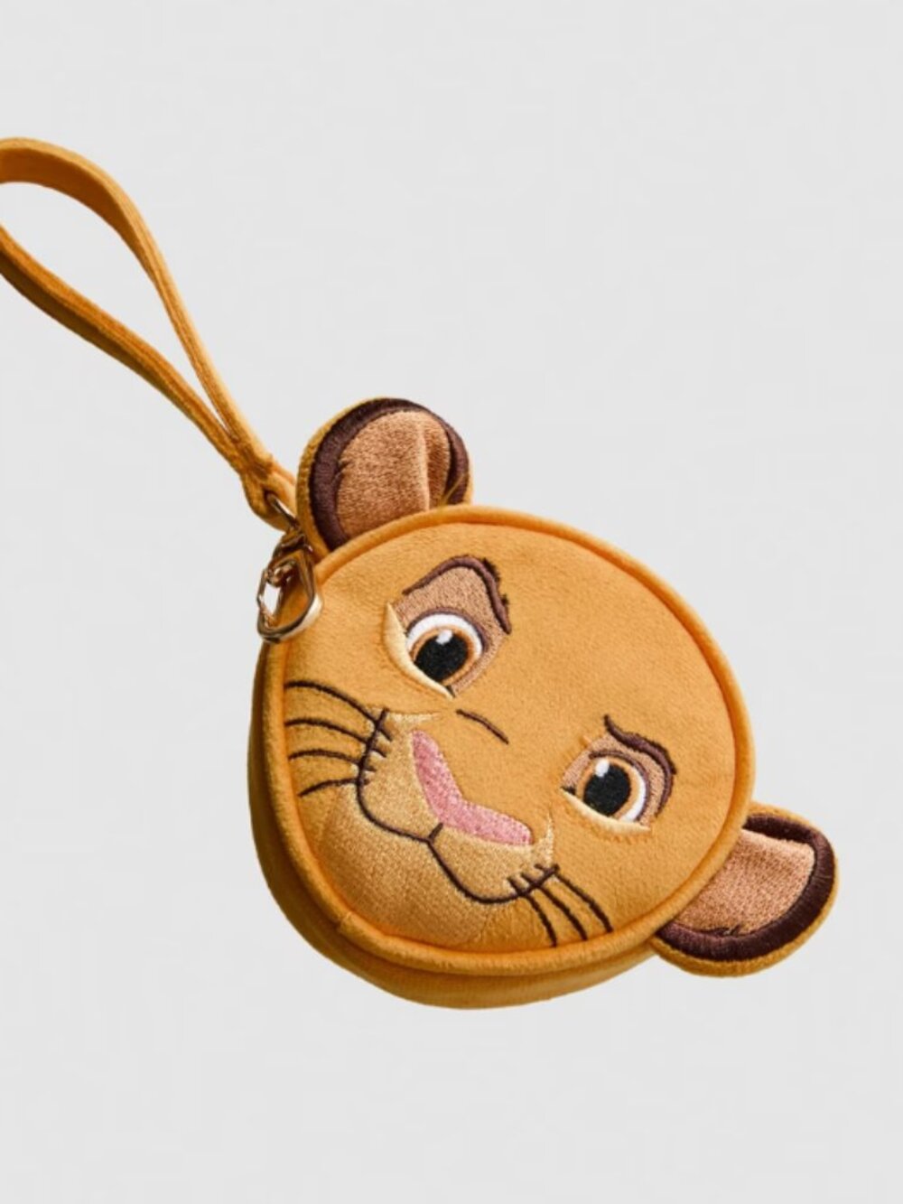 Disney The Lion King Simba Coin Purse Keychain Wallet Bag Wristlet